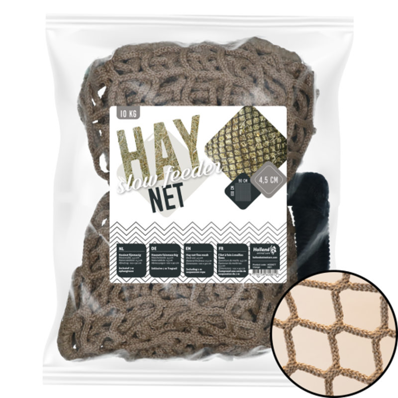HAY SLOWFEEDER NET 10 KG (5 MM DIK, MAASWIJDTE 45 MM)