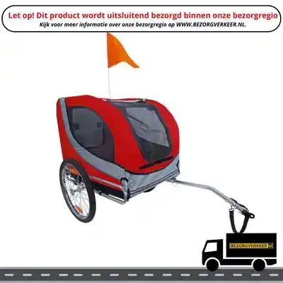 FIETSKAR MAXI RUN ROOD/GRIJS