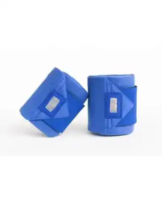 SHOWTIME CROWN BANDAGE SET 4 STUKS ROYAL BLUE