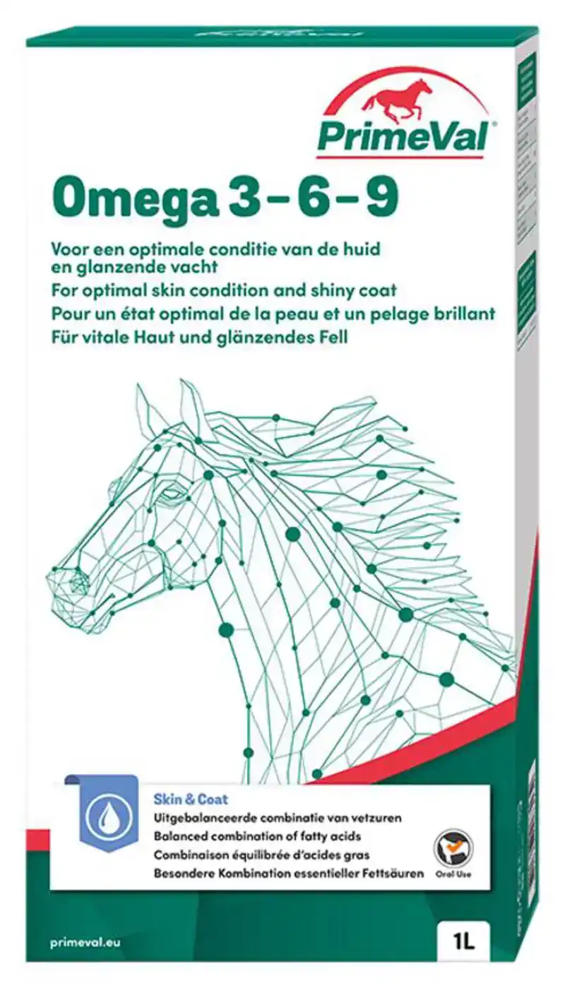 PRIMEVAL OMEGA 3-6-9 PAARD 1 LITER