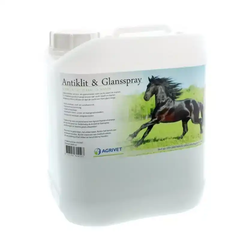 ANTIKLIT & GLANSSPRAY AGRIVET 5L.