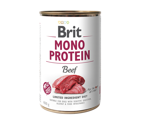BRIT DOG MONO PROTEIN BEEF 400GR MONO PROTEIN
