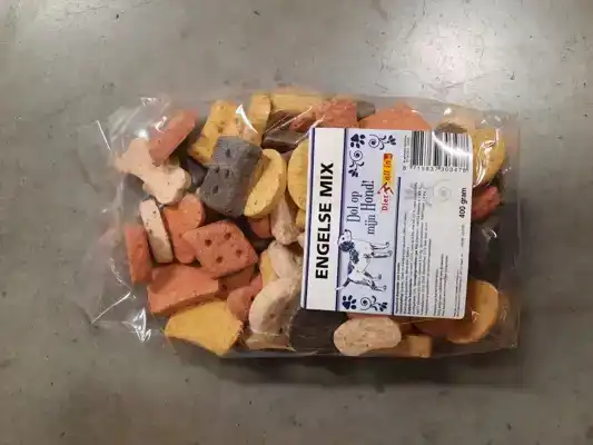 DIER ALL IN KOEKJES ENGELSE MIX 400 GR ZAK