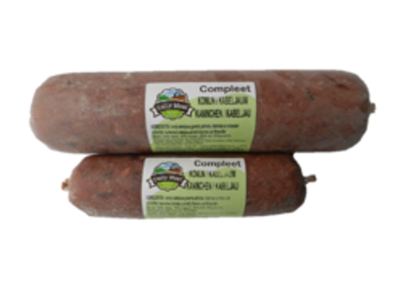 DAILY MEAT KONIJN/KABELJAUW COMPLEET 500GR