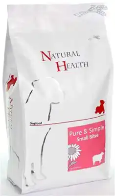 NATURAL HEALTH DOG LAM/RIJST SMALL BITES 2,5KG