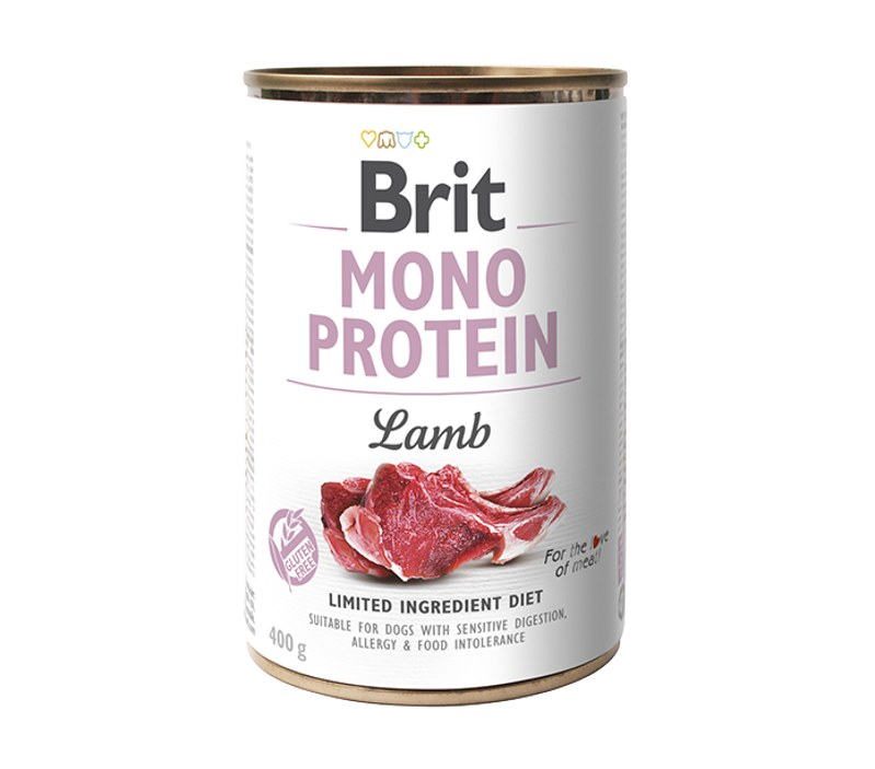 BRIT DOG MONO PROTEIN LAMB 400GR MONO PROTEIN
