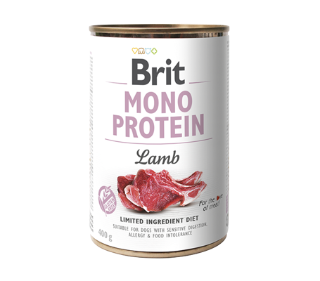 BRIT DOG MONO PROTEIN LAMB 400GR MONO PROTEIN