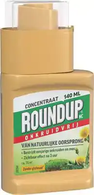 ROUNDUP NATUURLIJK ONKRUIDVRIJ CONCENTRAAT 140 ML