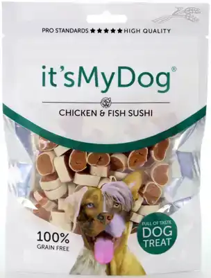 IT'S MY DOG CHICKEN & FISH SUSHI 85 GRAM