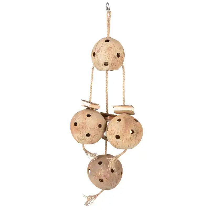 DUVO+ COCONUT JUNGLE GROTE HANGER MET SISAL & KARTON 72,5X25