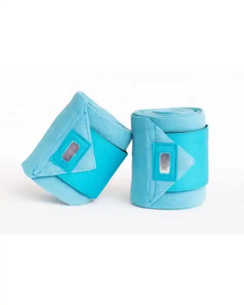 SHOWTIME CROWN BANDAGE SET 4 STUKS TURQUOISE