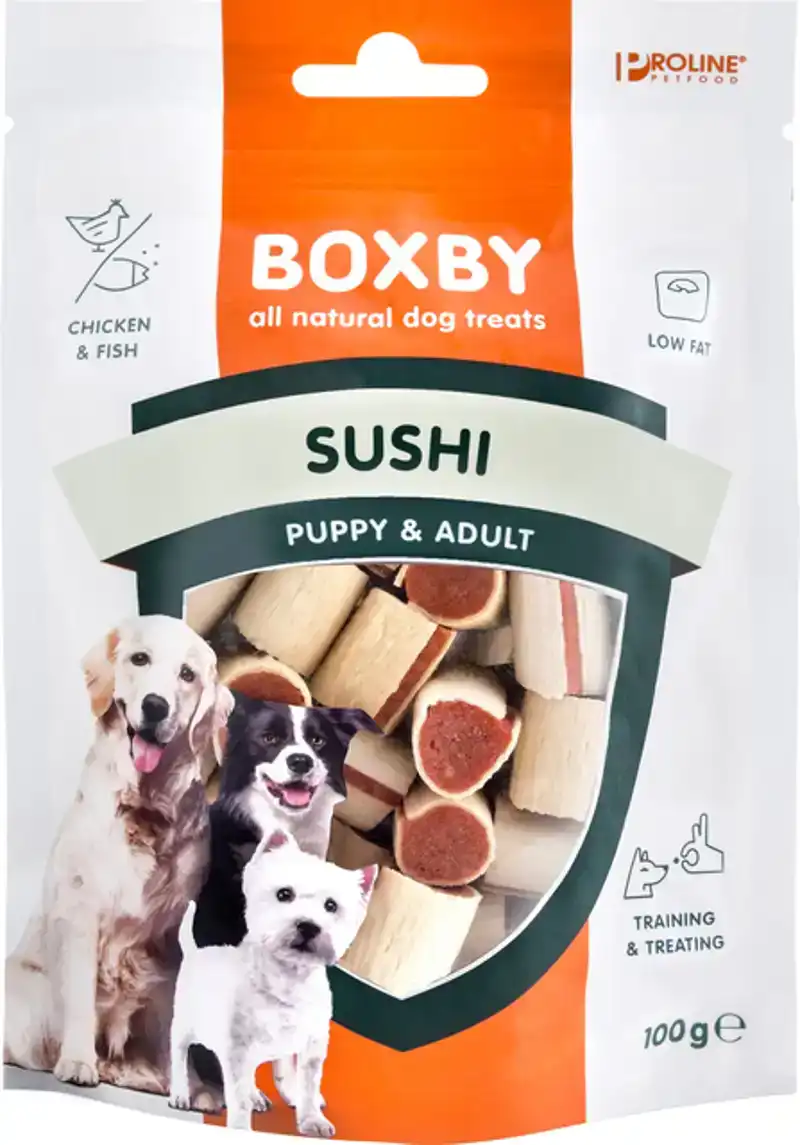 PROLINE BOXBY SUSHI DOGS 100GR