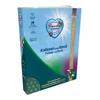 RENSKE GESTOOMD MET KALKOEN EN EEND 395 GRAM