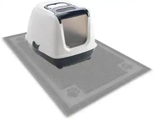 UITLOOP/PROTECTIE MAT GRIJSS 90X60CM