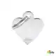 PENNING SMALL HEART CHROMED BRASS L000012296