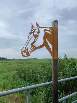 METALEN PAARD FORMAAT XL