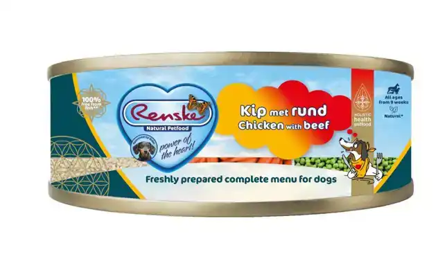 RENSKE HOND BLIK KIP/RUND 95 GRAM