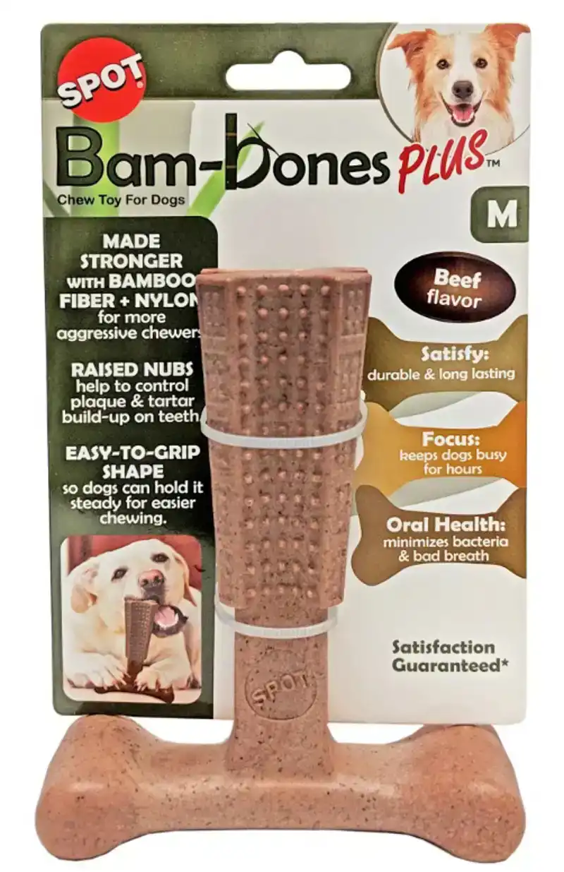 SPOT BAMBONES EASY GRIP BEEF MEDIUM