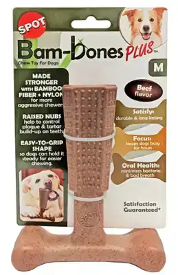 SPOT BAMBONES EASY GRIP BEEF MEDIUM