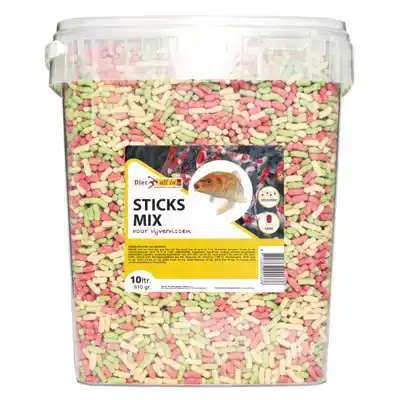 DIER ALL IN VIJVERSTICKS MIX 10 LITER