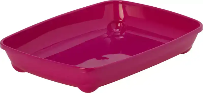 KITTENBAK ZONDER RAND 37CM HOT PINK