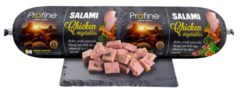 PROFINE SALAMI CHICKEN WITH VEGETABLES 800 GR