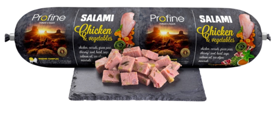 PROFINE SALAMI CHICKEN WITH VEGETABLES 800 GR