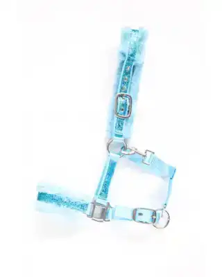GLAMOUR HALSTER BABYBLAUW PONY