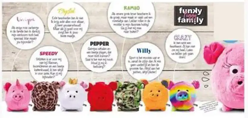 CADEAUSHOP CRAZY FUNKY PIGGY