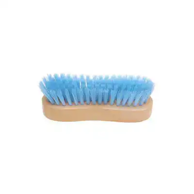 HOOFDBORSTEL HOUT LIGHT BLUE