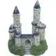 BOON AQUA DECO ORNAMENT KASTEEL BLAUW/WIT 12X14CM