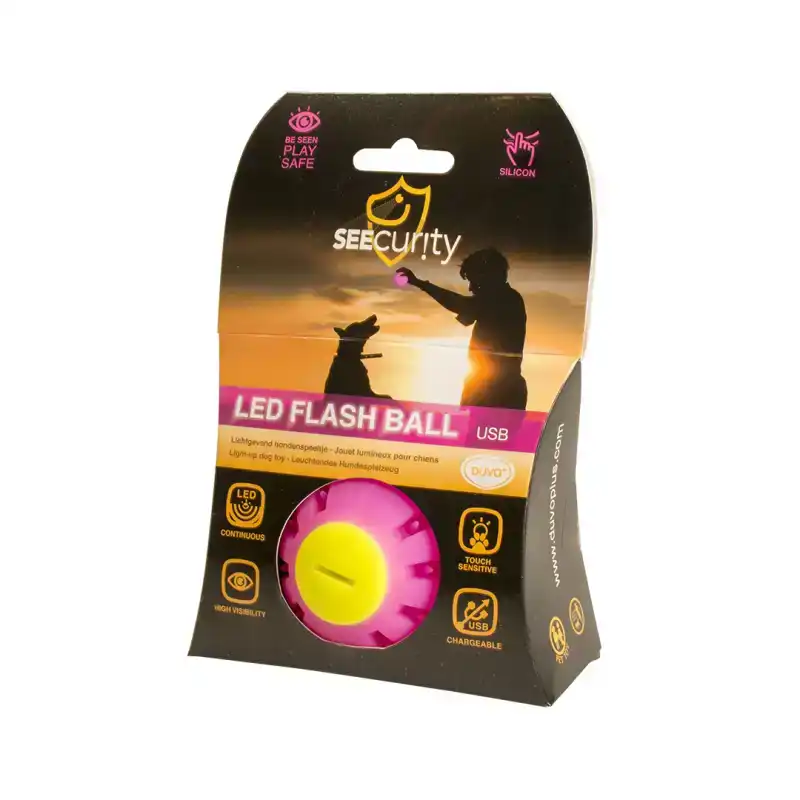 DUVO+ LED FLASH BAL FUCHSIA