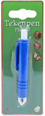 TEKENTANG PLASTIC OP BLISTER 9CM