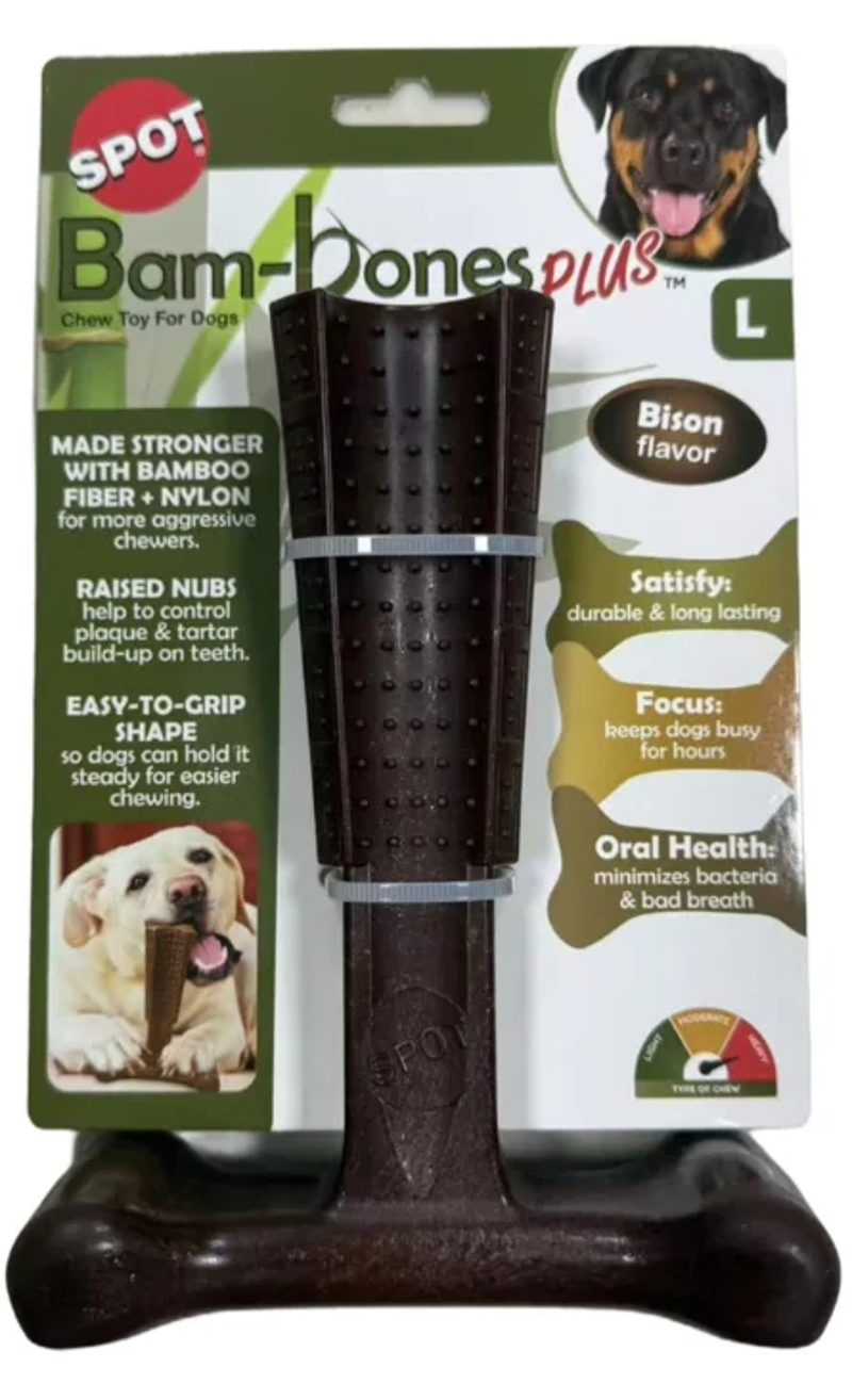 SPOT - BAM-BONES PLUS - EASY GRIP - BISON - LARGE