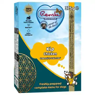 RENSKE TETRA KIP GRAANVRIJ 375 GR