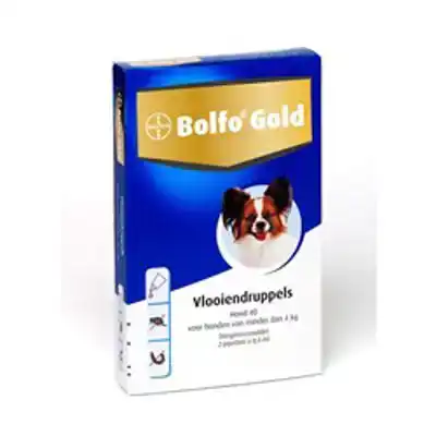 BOLFO GOLD HOND 40 0-4 KG 2 PIPETTEN