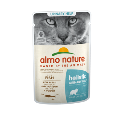 ALMO NATURE KAT HOLISTIC NATVOER - URINARY VIS 70 GR.