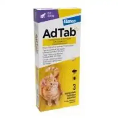 ADTAB KAUWTABLET KAT 0,5-2 KG 3 TAB