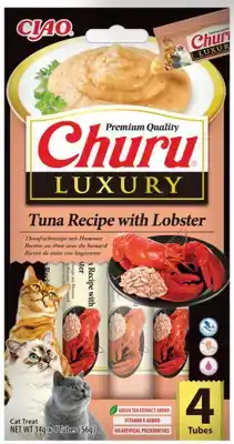 INABA CHURU LUXURY TUNA WITH LOBSTER 4ST