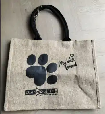 CADEAUSHOP JUTE SHOPPER, 250 DIER ALL IN PUNTEN