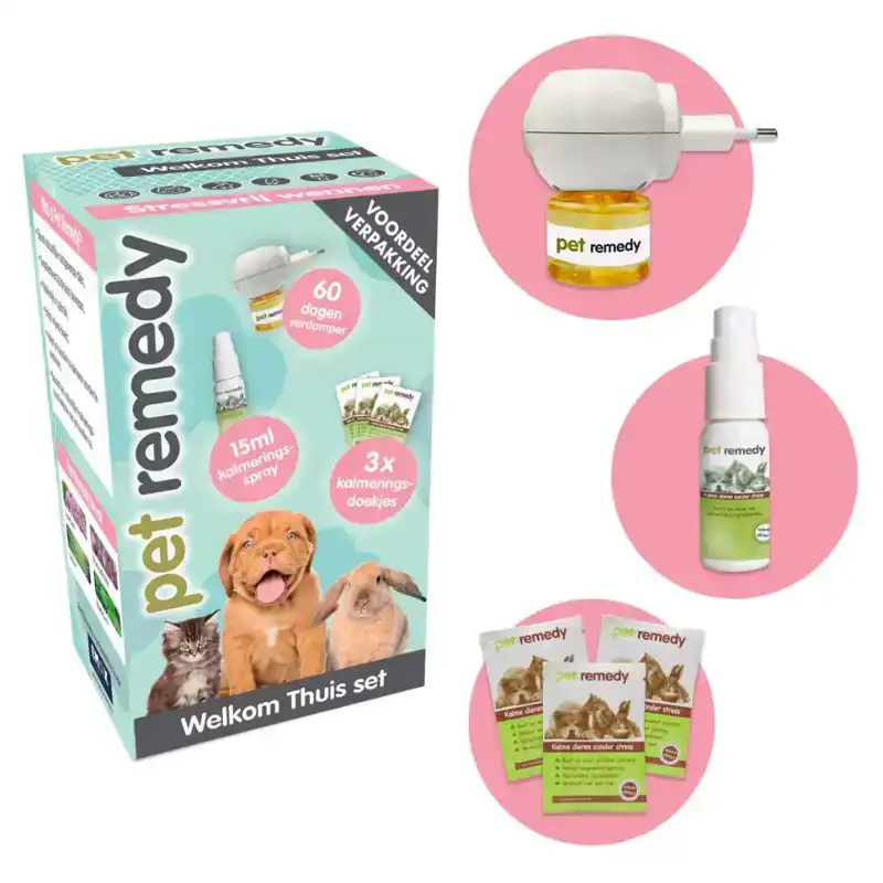 PET REMEDY WELKOM THUIS SET