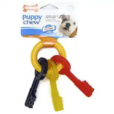 NYLABONE NYLABONE FLEXIBLE PUPPY TEETHING KEYS < 20KG L