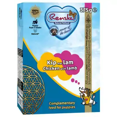 RENSKE TETRA PUPPY KIP/LAM 375 GR