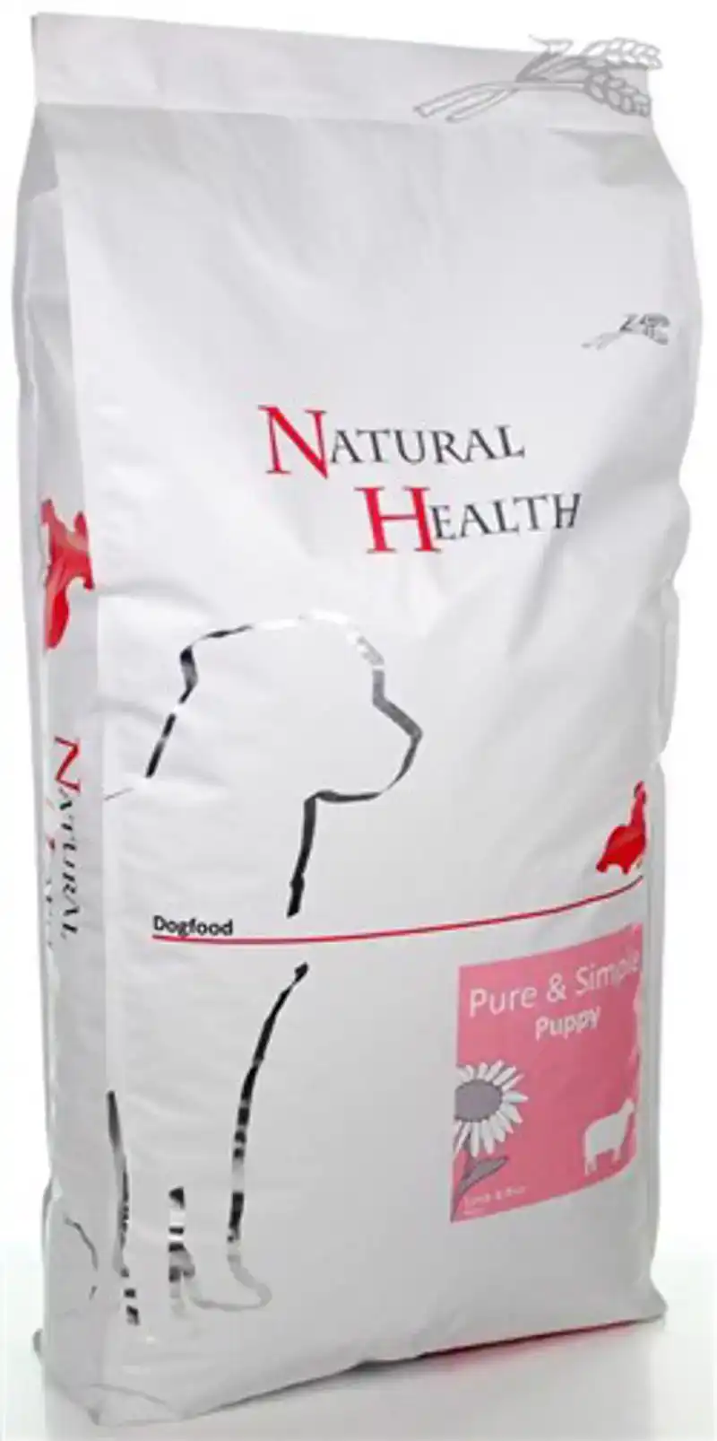 NATURAL HEALTH DOG LAM/RIJST PUPPY 7,5KG