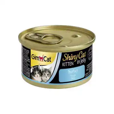 GIMCAT SHINYCAT KITTEN IN JELLY TONIJN 70 GRAM GIMCAT