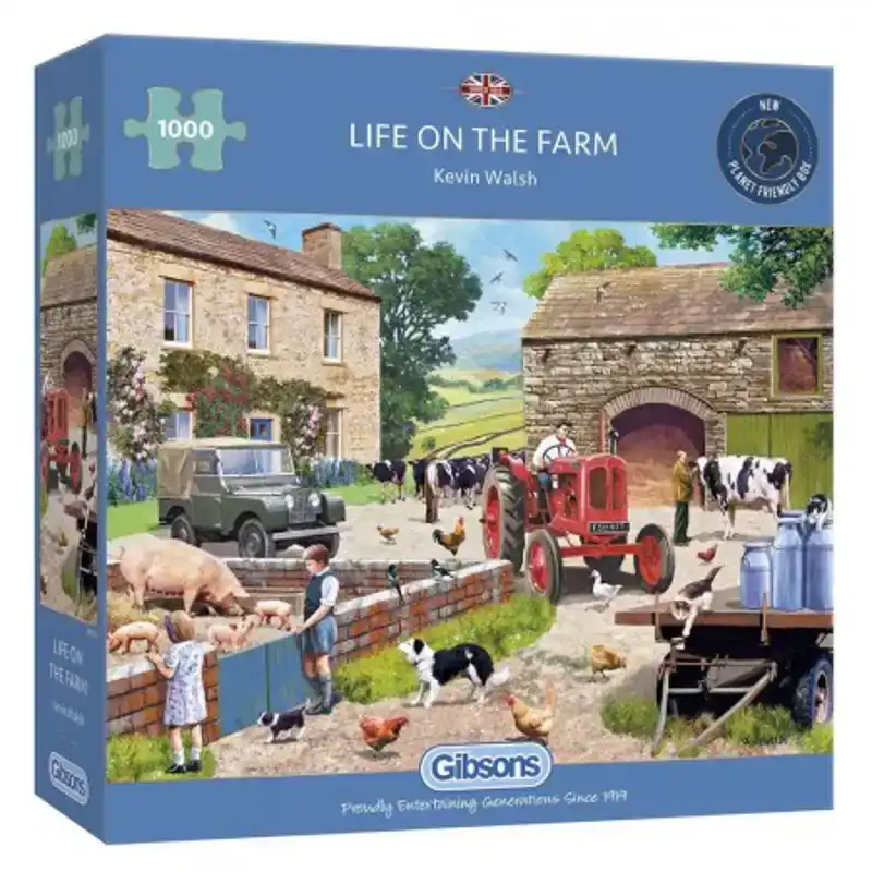 CADEAUSHOP PUZZEL LIFE ON THE FARM , 1000 ALL-IN PUNTEN