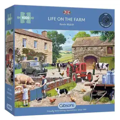 CADEAUSHOP PUZZEL LIFE ON THE FARM , 1000 ALL-IN PUNTEN
