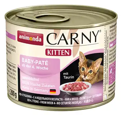 CARNY KITTEN BABY PATE 200 GRAM