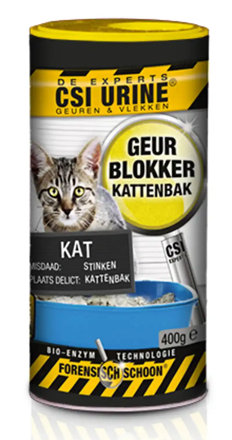 CSI URINE KATTENBAK GRANULES 400 GRAM