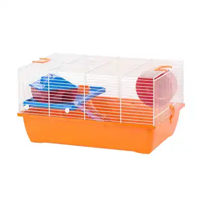 HAMSTERWONING IBIZA 1 ORANJE/WIT